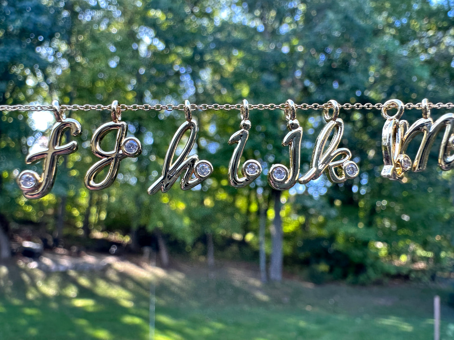 cursive initial