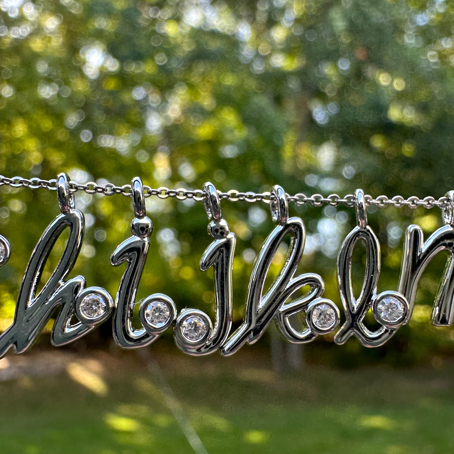 cursive initial