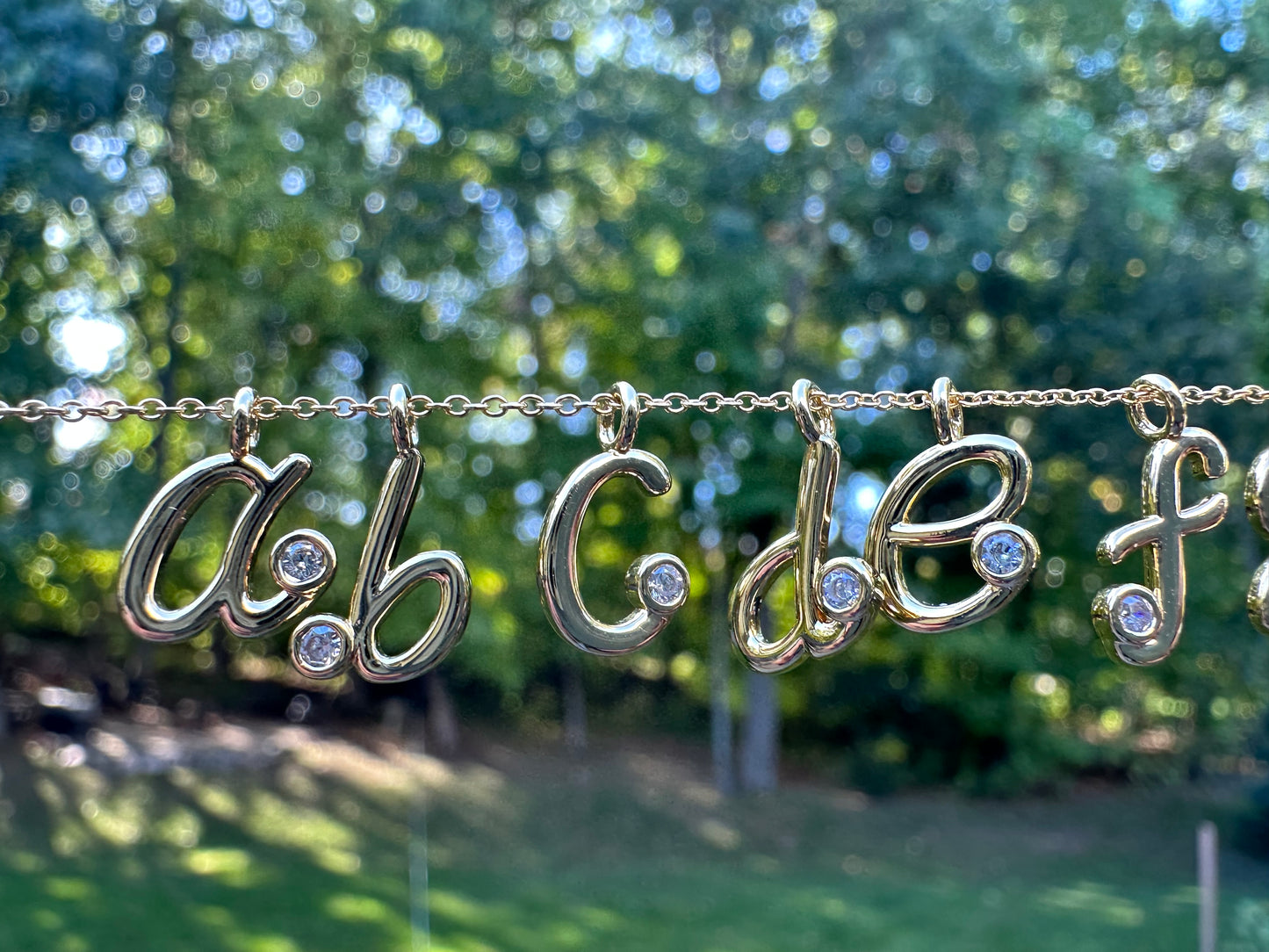 cursive initial