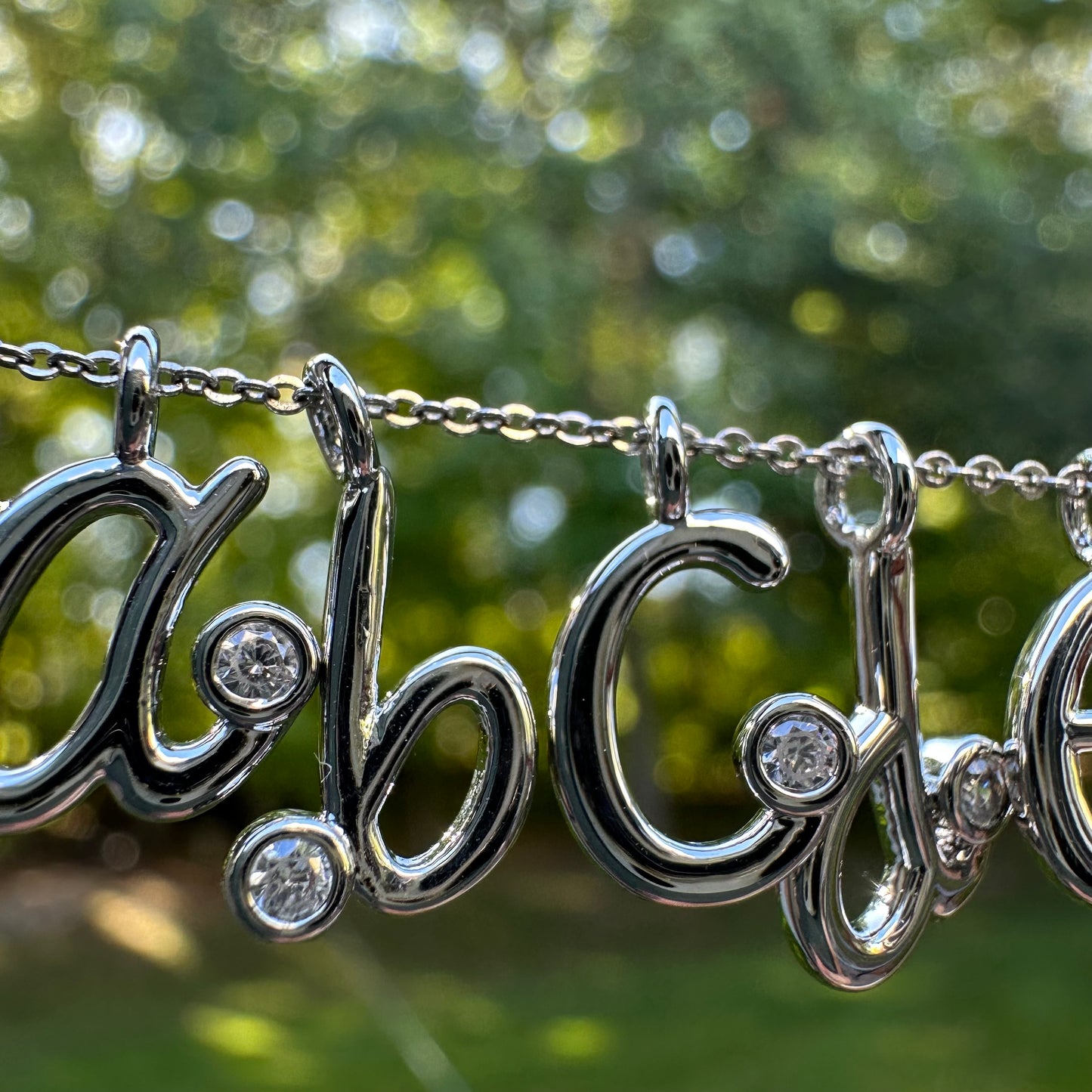 cursive initial